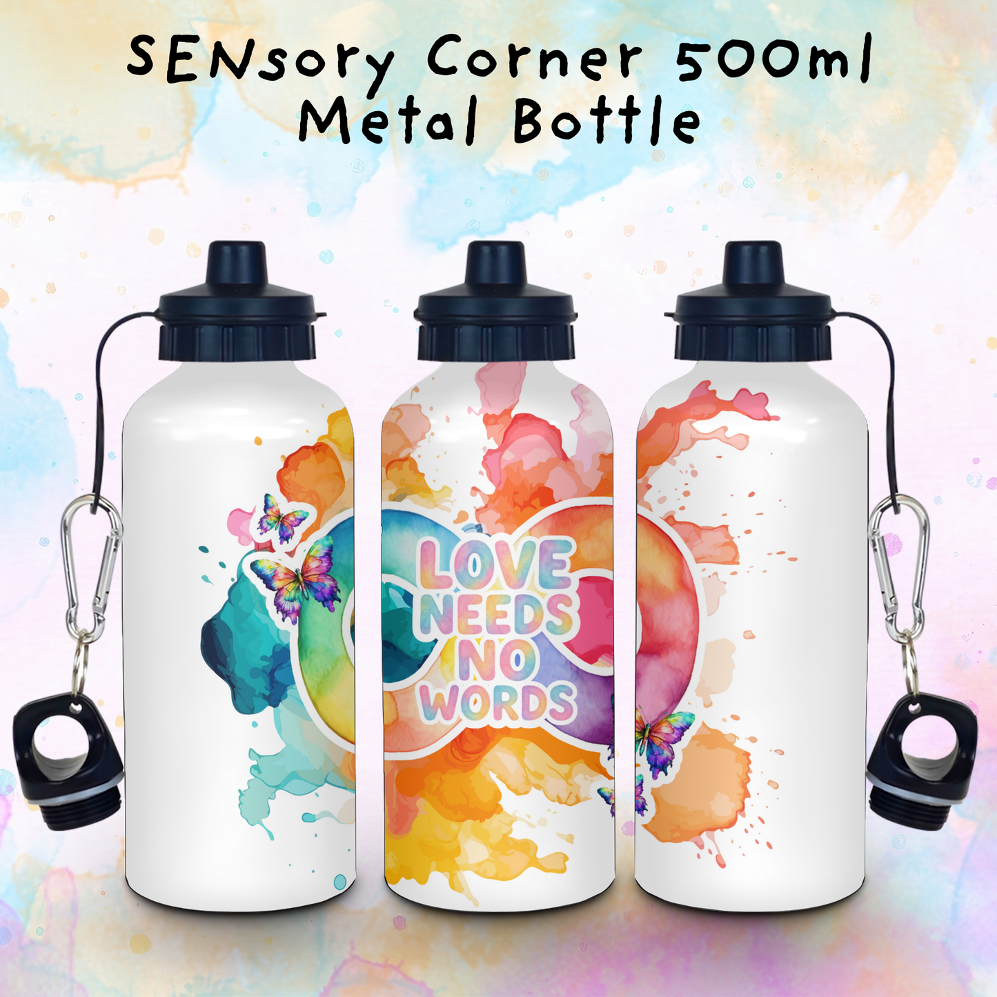 All Designs 500ml Metal Bottles