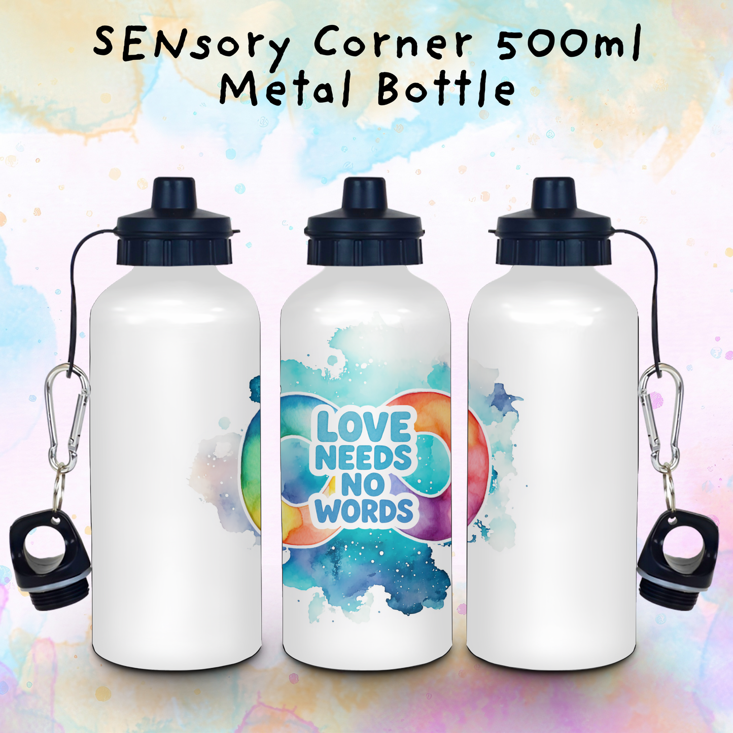 All Designs 500ml Metal Bottles