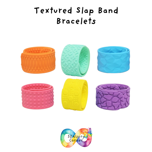 Textured Slap Band Bracelets