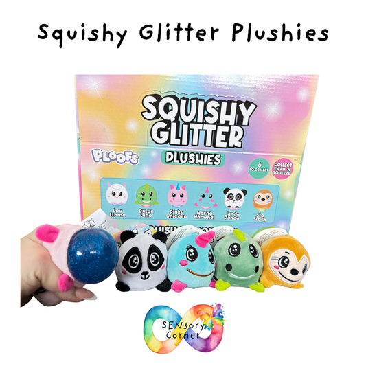 Squishy Glitter Plushies