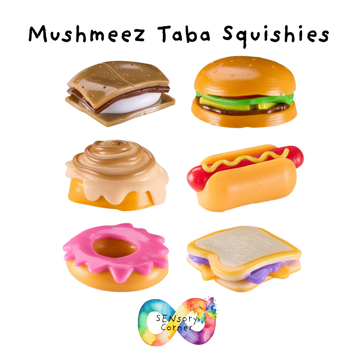Mushmeez Taba Squishies