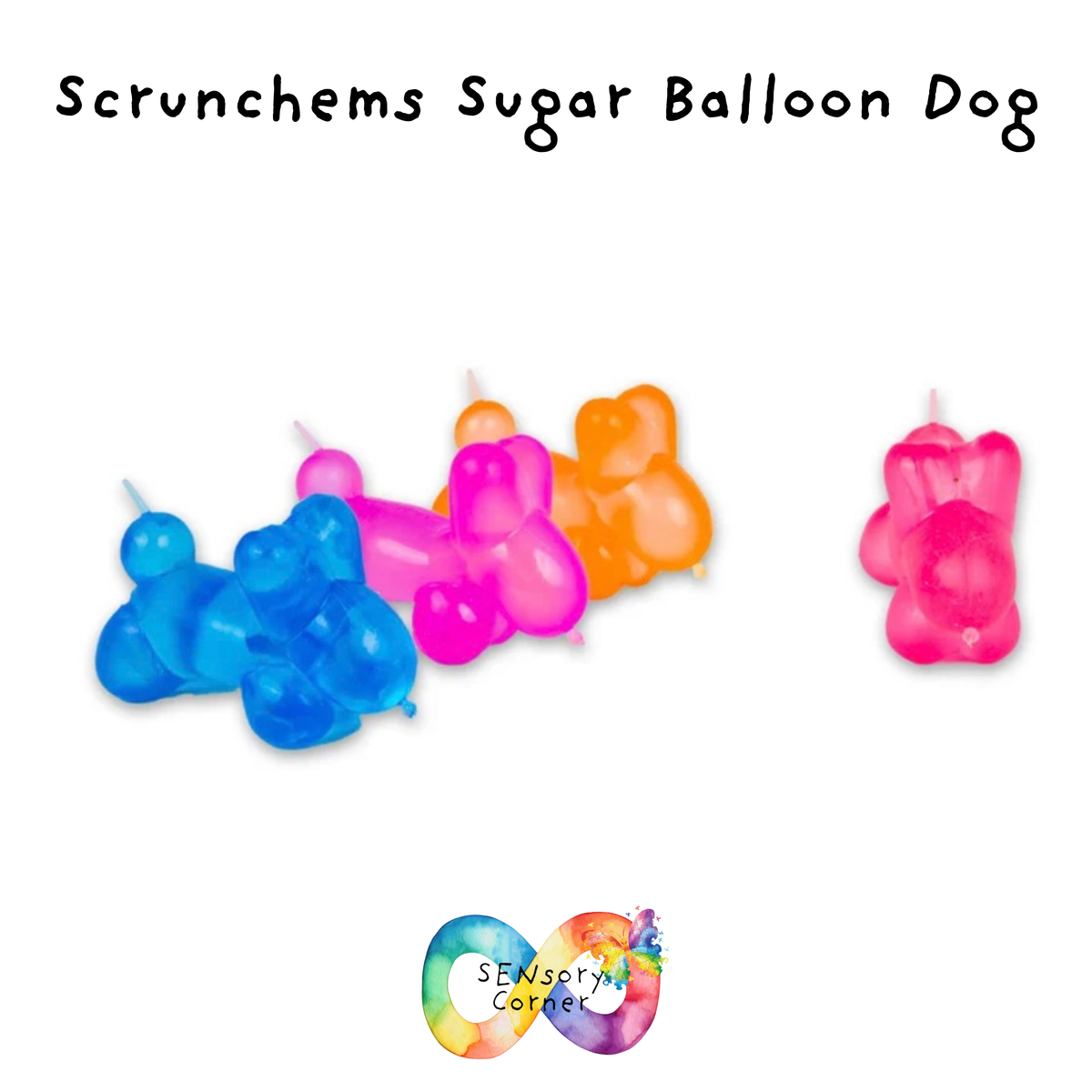 Scrunchems Sugar Balloon Dog