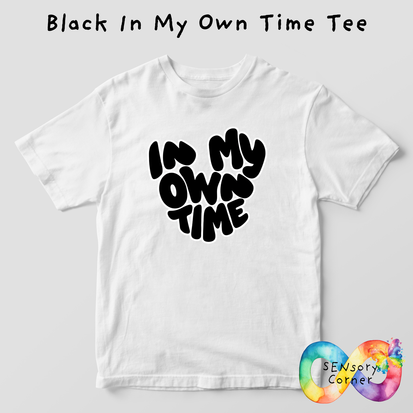 Black In My Own Time Adults T Shirt