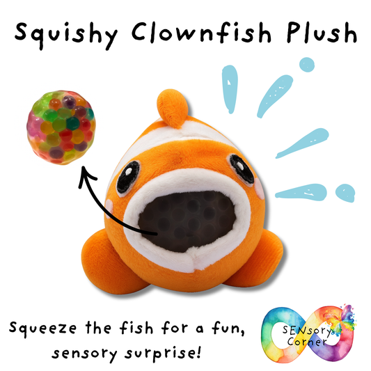 Squishy Clownfish Plush
