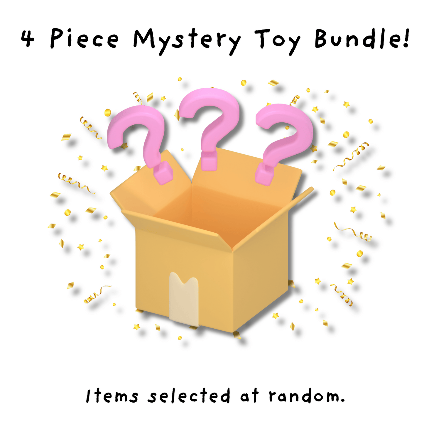 4 Piece Mystery Toy Bundle