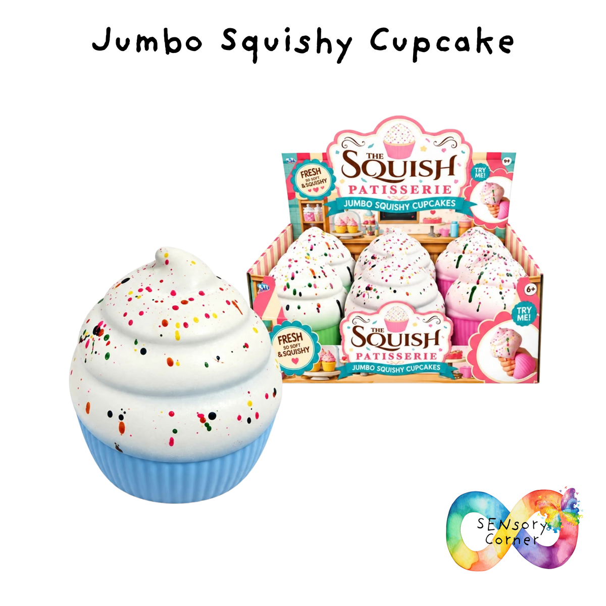 Jumbo Squishy Cupcake