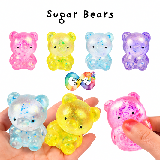 Mini Glitter Sugar Bears