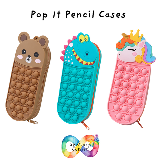 Pop It Pencil Cases