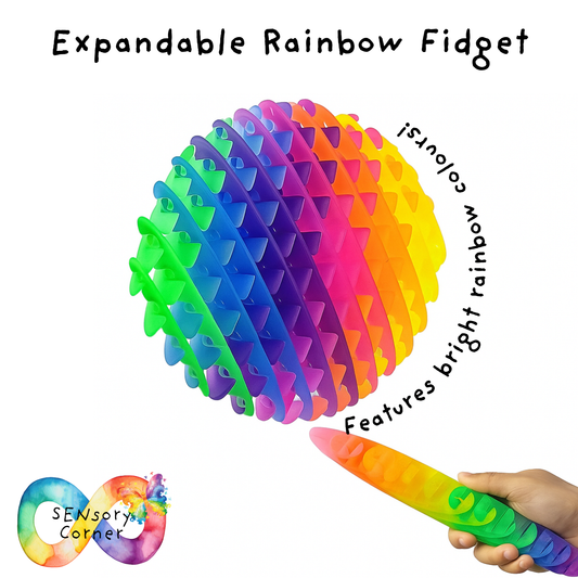 Expandable Rainbow Fidget