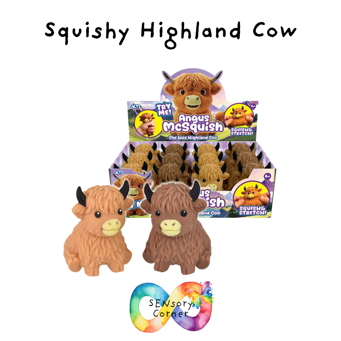 Squishy Highland Cow